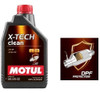 Óleo Motul X-tech Clean 5w30 4t  Sintético 1 Litro 3