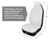 Biyejit Funda De Asiento De Automvil Con Estampado De Vaca M 1