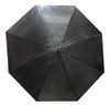 Paraguas Largo Negro Tipo Baston 8 Varillas Automático Kaos 3