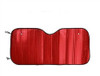 Cortina Roja Parasol Delantera 130x60 Parabrisa Metalizada 2