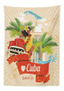 Mantel Lunar Havana, Concepto De Cultura Y Atracciones Cuban 1 Mantel Lunar Havana, Concepto De Cultura Y Atracciones Cuban 1