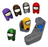 Among Us Consola De Navegacion + 6 Tripulantes Compatible 0 Among Us Consola De Navegacion + 6 Tripulantes Compatible 0