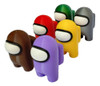 Among Us Consola De Navegacion + 6 Tripulantes Compatible 2 Among Us Consola De Navegacion + 6 Tripulantes Compatible 2
