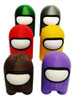 Among Us Consola De Navegacion + 6 Tripulantes Compatible 4 Among Us Consola De Navegacion + 6 Tripulantes Compatible 4