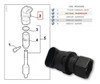 Sensor Velocidade Velocimetro Uno Mille 1.0 8v 2008 2009 6