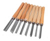 8pc Set De Cincel Gubia Oblicua De Torno De Madera 4