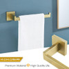 Kokosiri 4-piece Bathroom Hardware Set Bath Accessories Set, 2