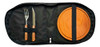 Set De Asado Trento Cuchillo + Tenedor + Plato + Estuche 1