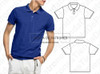 Molde Patrón Coreldraw Chomba Polo Hombre Del Xs Al 3xl 3