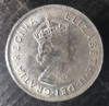 M441 Moneda 1 Corona Bermudas 1959 Km# 13 Copia No Plata 2