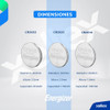100 X Pilas Boton Cr2025 Energizer 2025 San Martin 1