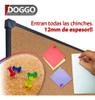 Pizarra De Corcho Doggo 75x100 Cm. Chinches De Regalo 1