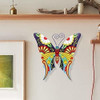 Juego Metal Pared Arte Inspiracional Mariposa Decoracion Pa 3