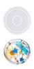Molde De Silicona Para Resina Posa Vasos Circular 8.4cm 1