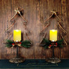 Candelabro Navideño Luces Batería 40cm Pack X 2 Unidades 3 Candelabro Navideño Luces Batería 40cm Pack X 2 Unidades 3