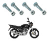 Jogo Parafuso Prisioneiro E Porca Coroa Yamaha Ybr 125 0