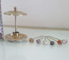 Antiguos Pinches Picada Con Piedras Semi Preciosas Engarzada 3