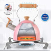 Rockurwok Tetera, Tetera Silbante Para Estufa, 1,6 Cuartos D 3 Rockurwok Tetera, Tetera Silbante Para Estufa, 1,6 Cuartos D 3