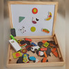 Pizarra Magnética Infantil Madera Con Accesorios Mvd Kids 4