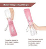 Botella De Agua Para Mascotas Con Dispensador Plegable. 3