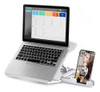 Soporte Notebook Laptop Tablet Plastico Con Stand Celular 3