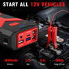 Arrancador De Bateria Portatil De 2000 A, 12 V, 20000 Mah, A 7