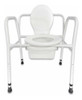 Baño Portátil Eleva Inodoro Ancho Apoya Brazo Regulable 150k 0