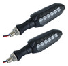 Faros Luz De Giro Guiño Led Ambar Posicion Blanca Azul 12v 0