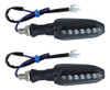 Faros Luz De Giro Guiño Led Ambar Posicion Blanca Azul 12v 2