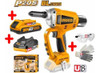 Remachadora 20v + Batería + Cargador Ingco Crtli2005 *ub* 0