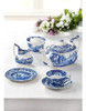 Spode Azul Italiano - Jarrón Hexagonal 1