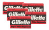 Hojas De Afeitar Gillette Super Thin Roja X 50 Unidades 0