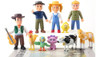 La Granja De Zenón Set Mini Figuras Colección Decoración 0