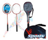 Kit Badminton 4 Raquetes + 12 Petecas C/ Bolsa Kit Completo 7