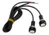 Caminero Led Ojos De Aguila Rojo Rosca X2 Resistente Al Agua 3