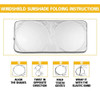 Justtop Parasol Plegable Para Parabrisas De Coche, Protector 3