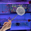 Rede De Peixes De Aquário Telescópica Círculo Grande 3