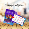 Kit Imprimible Tablas Multiplicar Varias Tematicas Editables 1