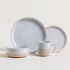 Plato Playo Ceramica Toscana 26cm Esmaltado Blanco Diseño 3 Plato Playo Ceramica Toscana 26cm Esmaltado Blanco Diseño 3