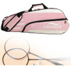 Bolsa Para Raquete De Badminton, Bolsa Para Tênis, Rosa 4