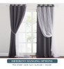 Pony Dance - Cortinas Opacas Con Capa Traslcida Para Ventana 6