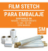 Film Stretch Virgen Cristal Rollo De Embalaje 10cm 2