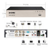 Zosi 4ch Full True 1080p Video Security Dvr 4x 1080p Hd 4