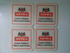 4 Posavasos Cerveza Astra,doble Faz 1