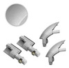 Kit Cantoneira Oval Strada Cs Ff044 Capota Flash Cover 3