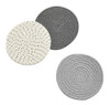 Potholders Set Trivets Set 100% Pure Cotton Thread Tejido Ho 2