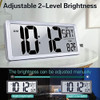 Reloj De Pared Digital Grande Txl Con Luz De Fondo, Reloj De 3