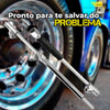Quit Bico Inflador + Calibrador Longo Borracharia Caminhão 4
