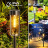 Bucasa Solar Pathway Lights Outdoor 6 Pack, Actualizado Supe 4