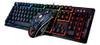 Kit Teclado + Raton Y Auriculares Gamer Iluminación Rgb Pc 0